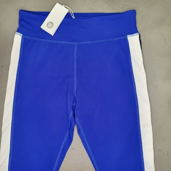 [NWT] TORY SPORT COLOR-BLOCK SIDE STRIPE LEGGINS SIZE S - Picture 3 of 11